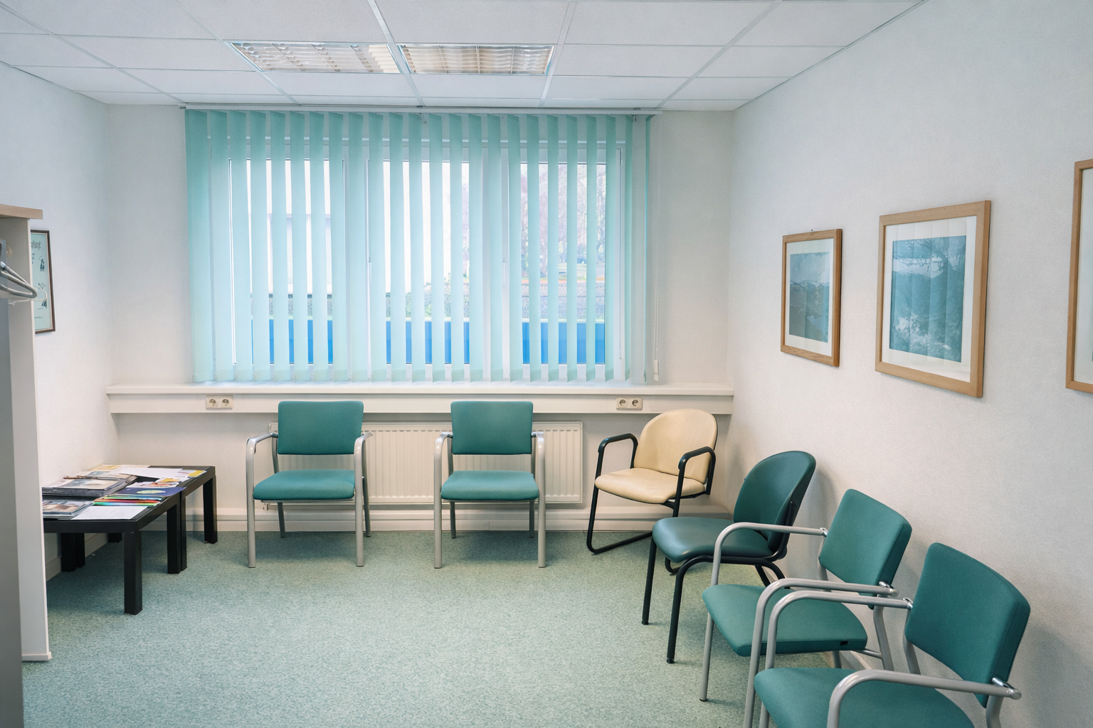 Warteraum der urologischen Praxis